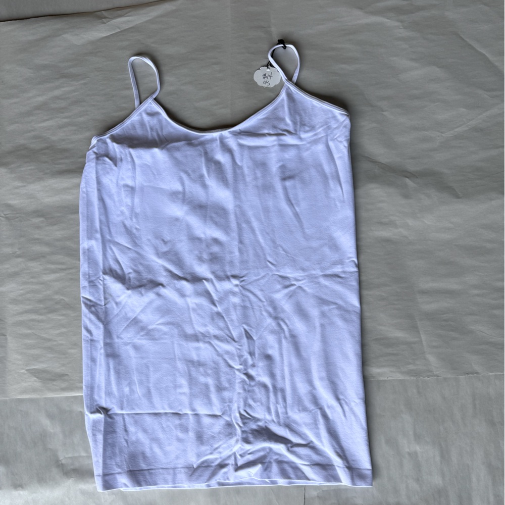 Woman’s white camisole